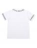 WiGi Atlantean Luxury White T-Shirt With Black Pattern